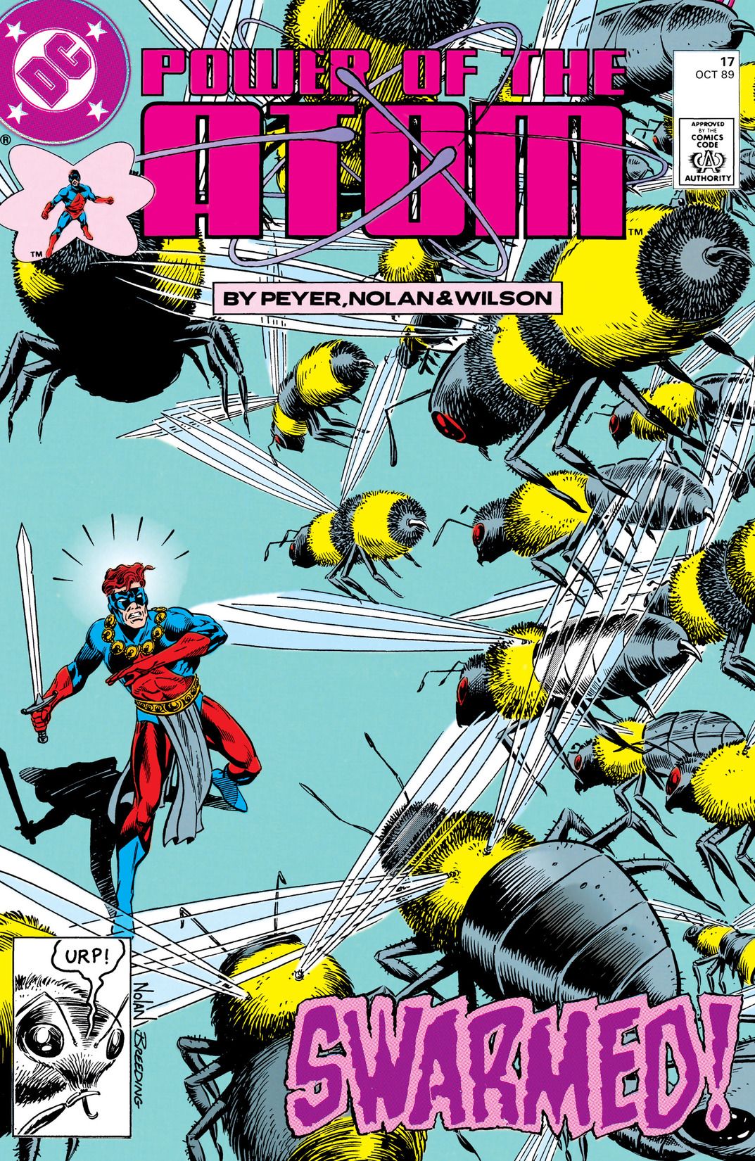 Power of the Atom (1988) #17 cover