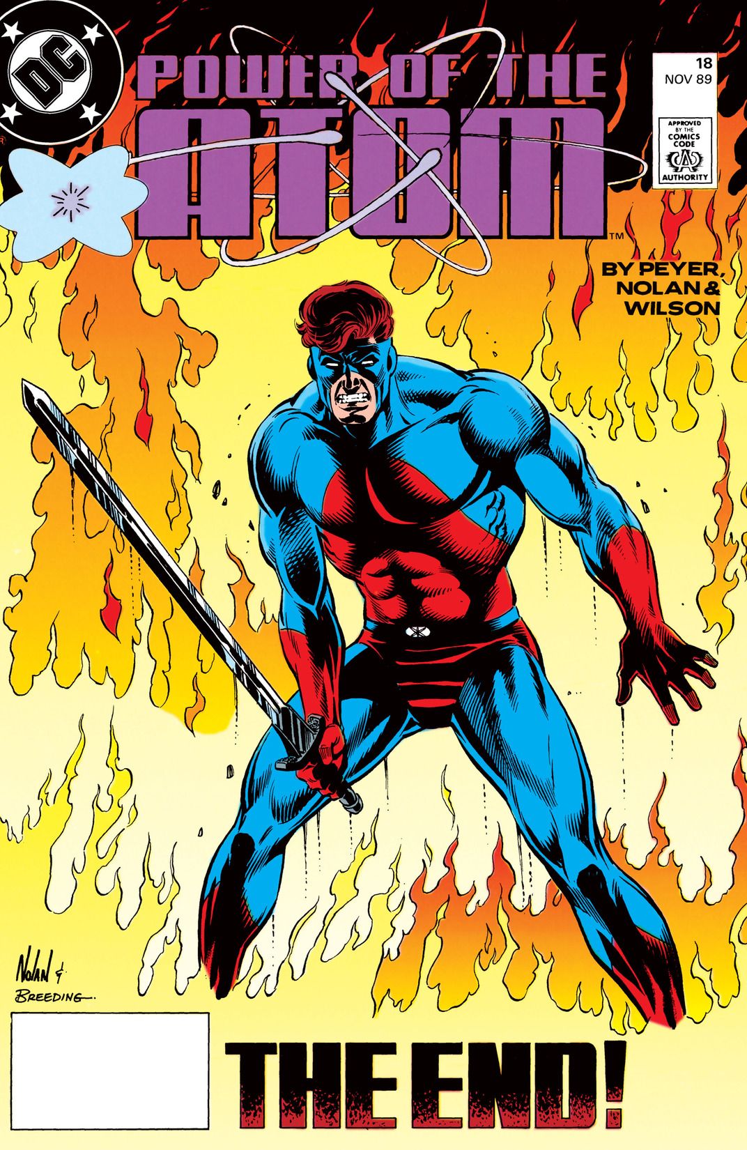 Power of the Atom (1988) #18 cover
