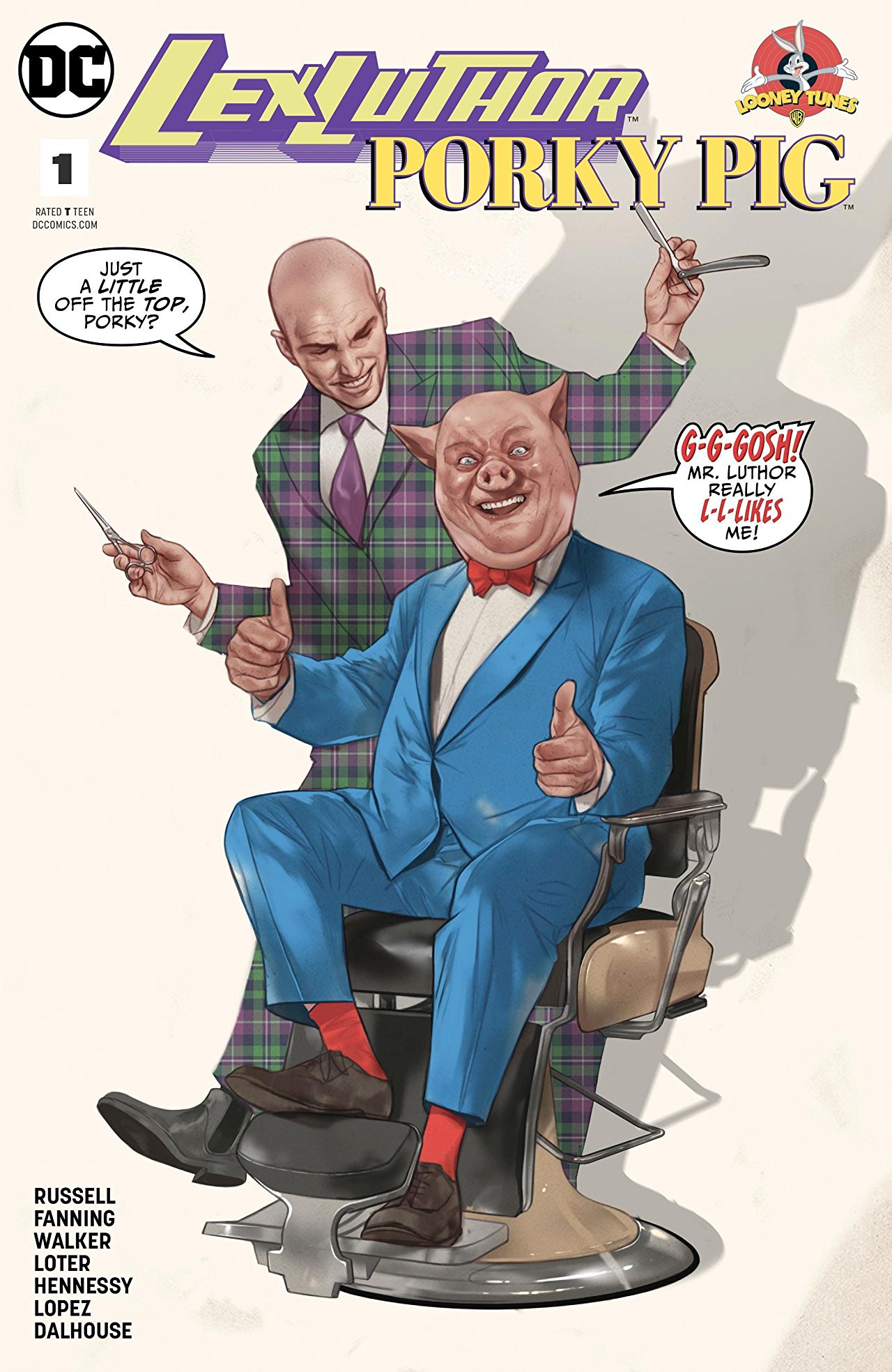 Lex Luthor / Porky Pig