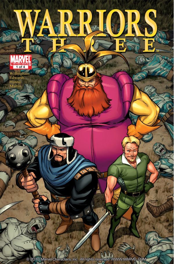 Warriors Three (2011) #1