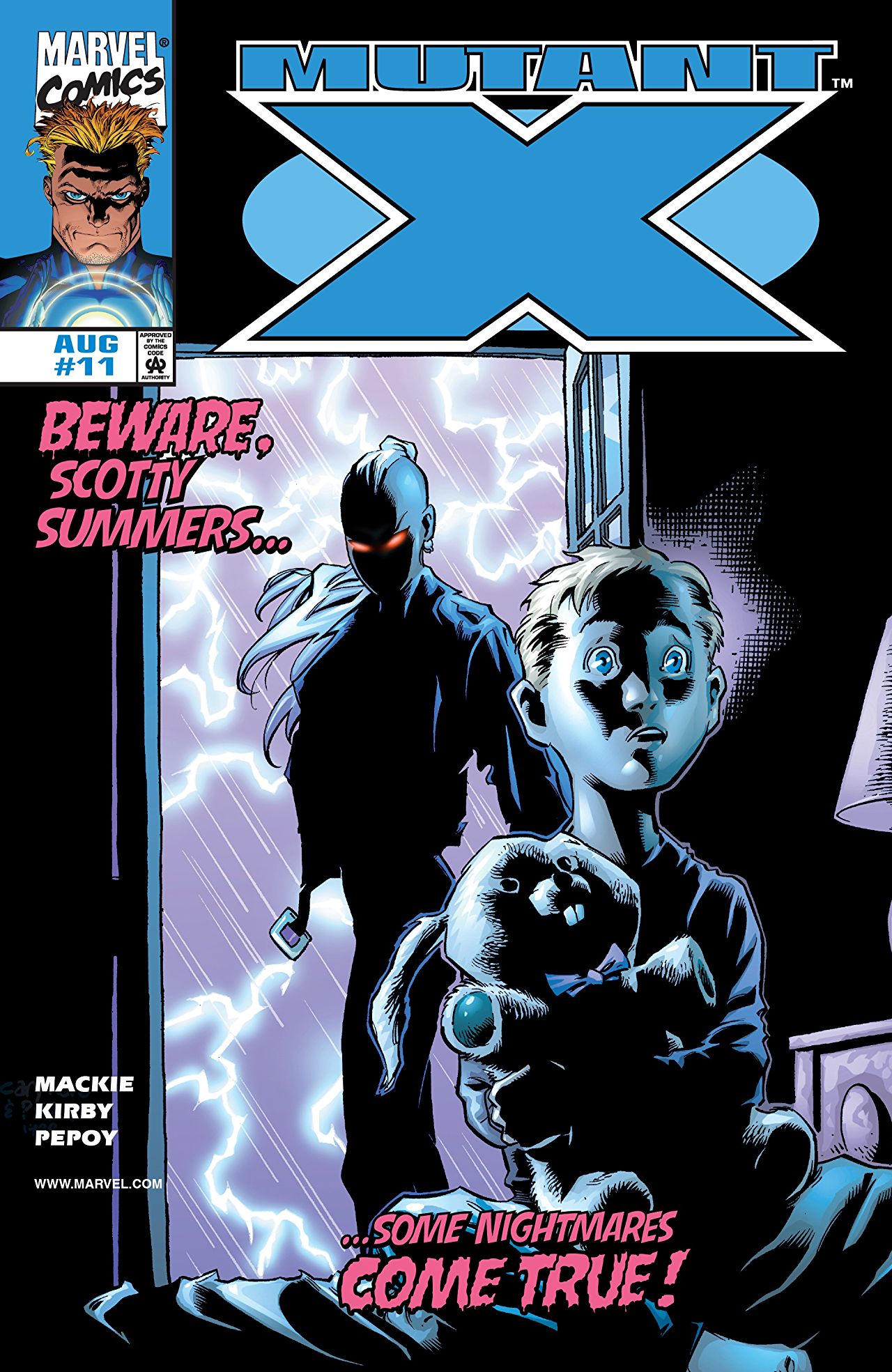 Mutant X (1998) #11 cover