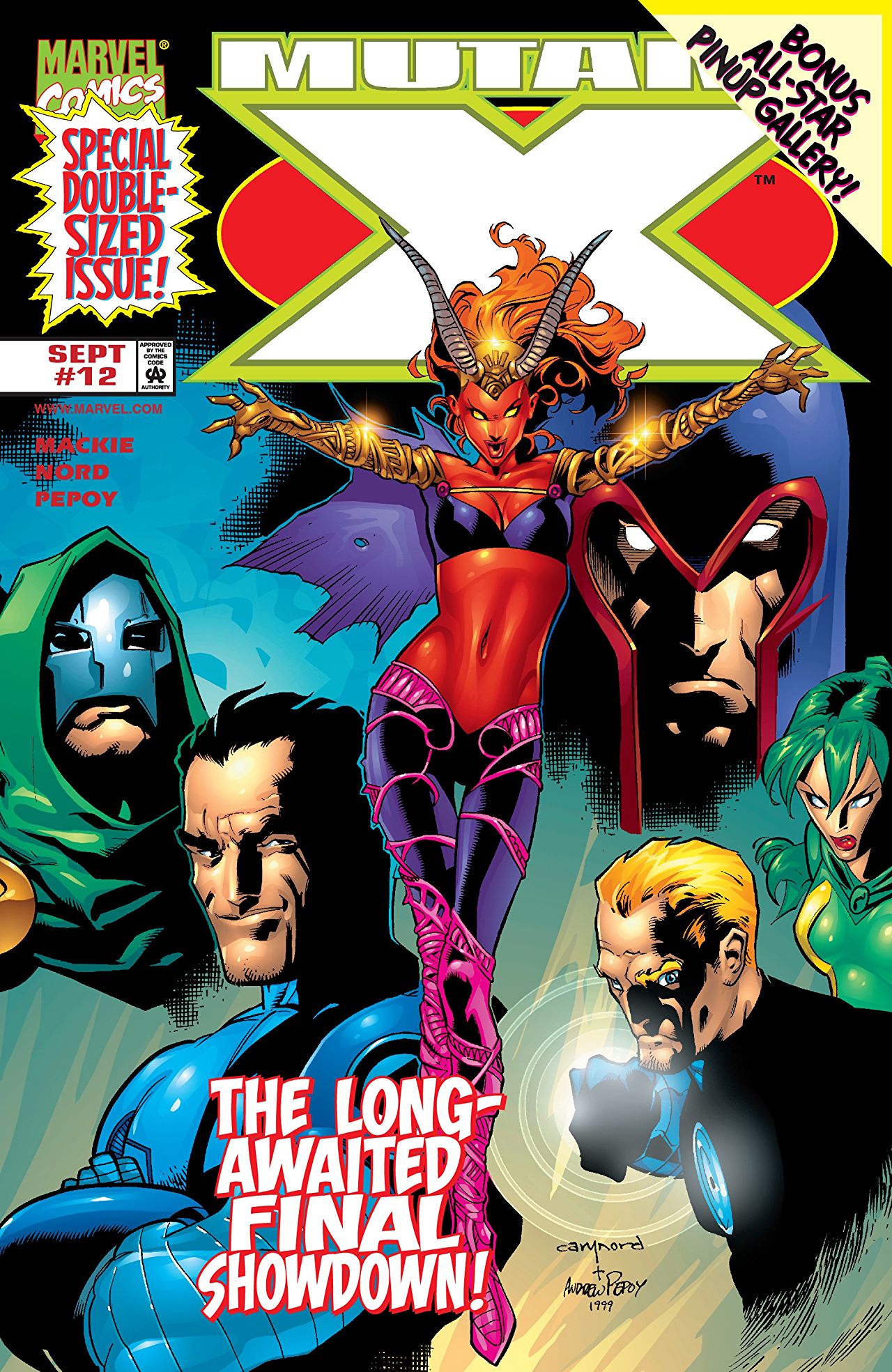 Mutant X (1998) #12 cover