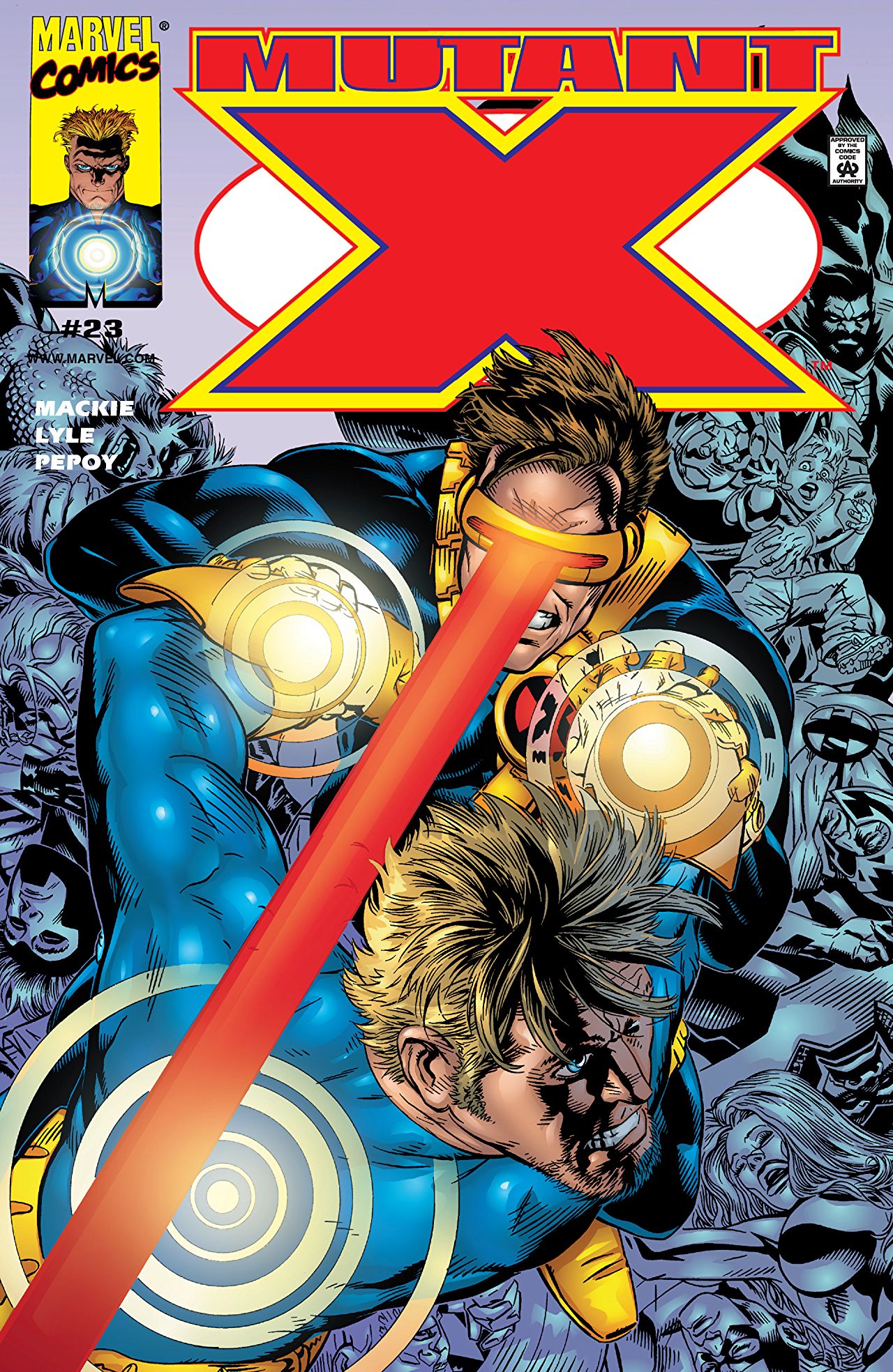 Mutant X (1998) #23 cover