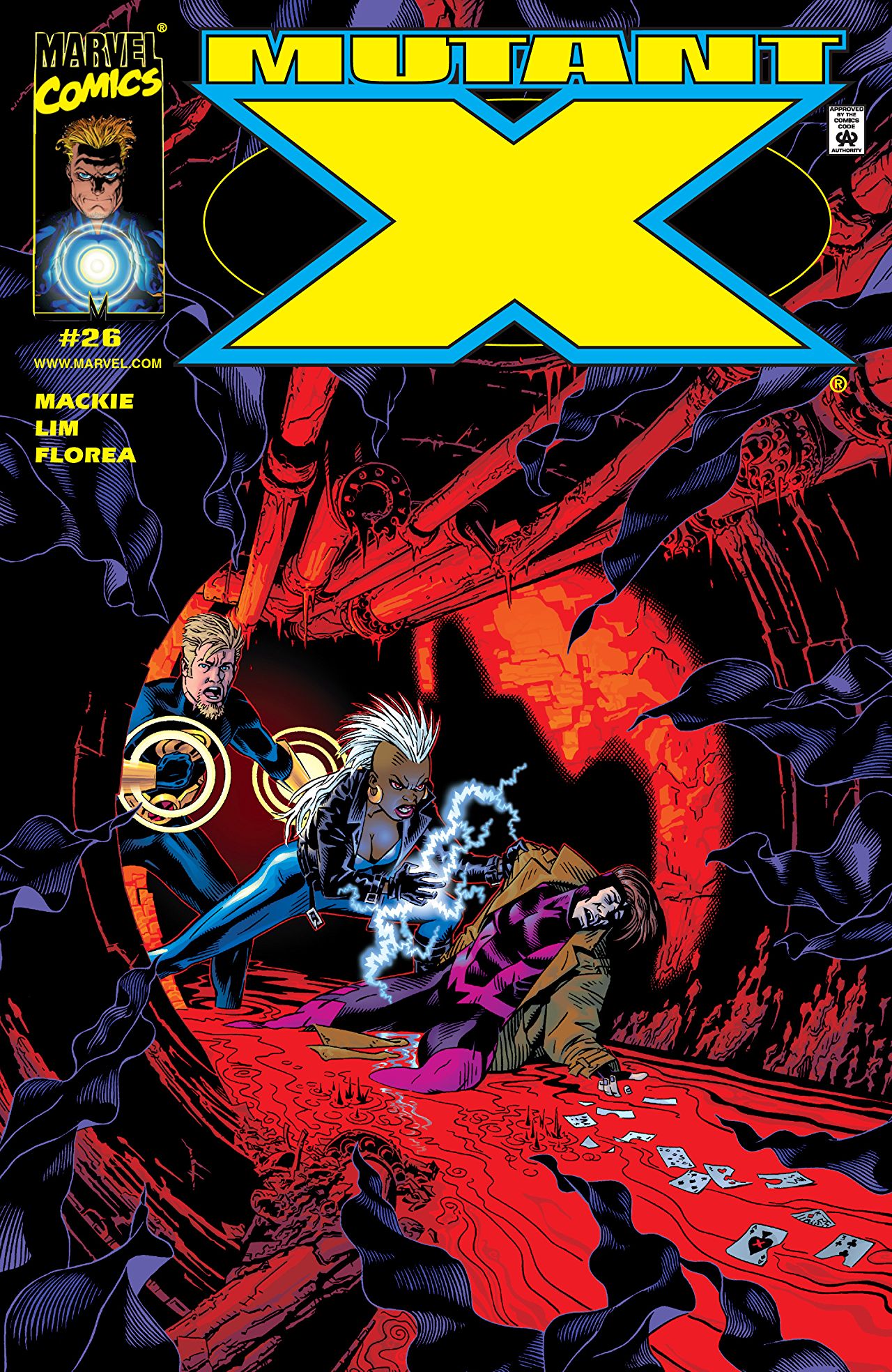 Mutant X (1998) #26 cover