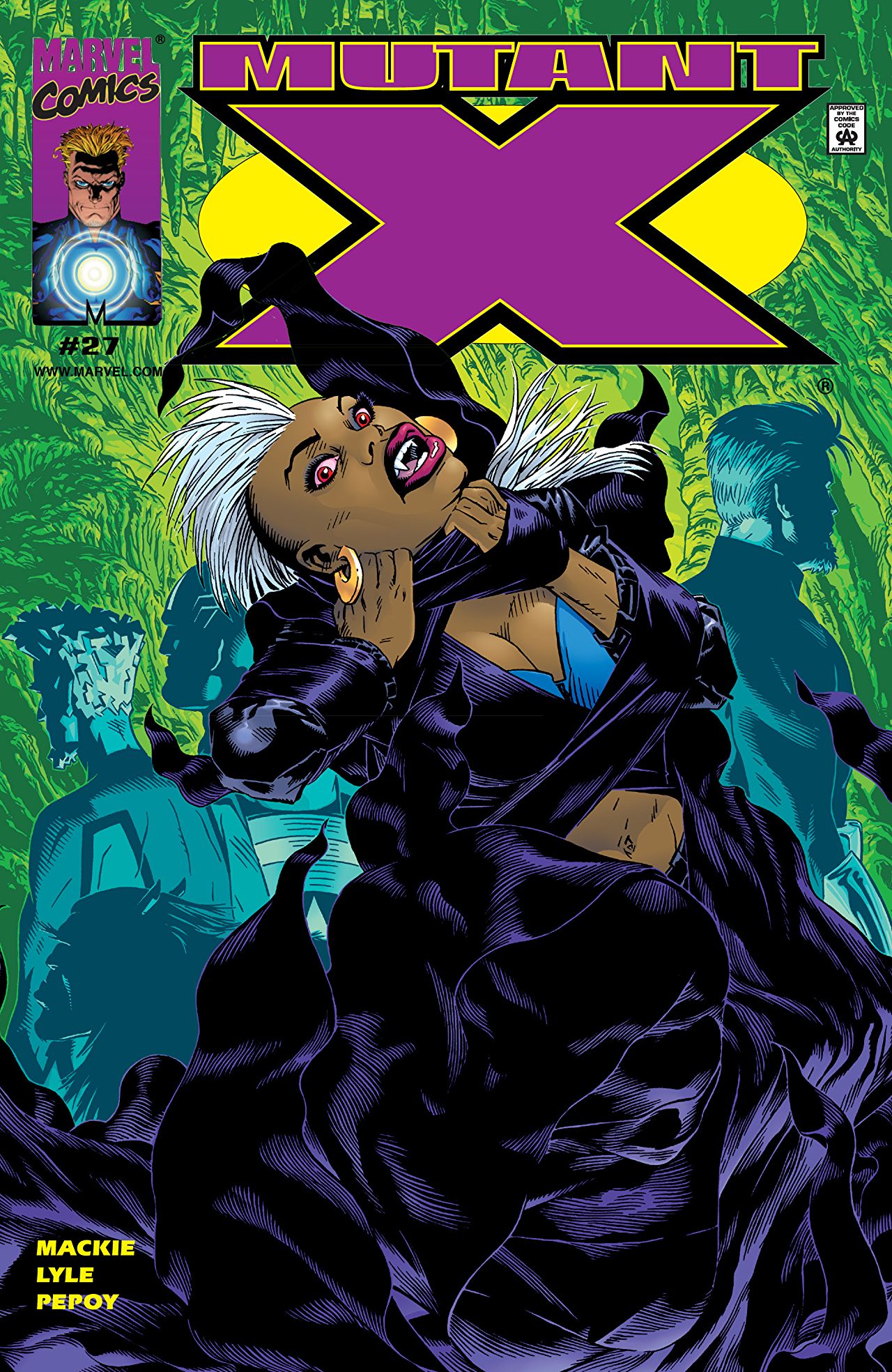 Mutant X (1998) #27 cover