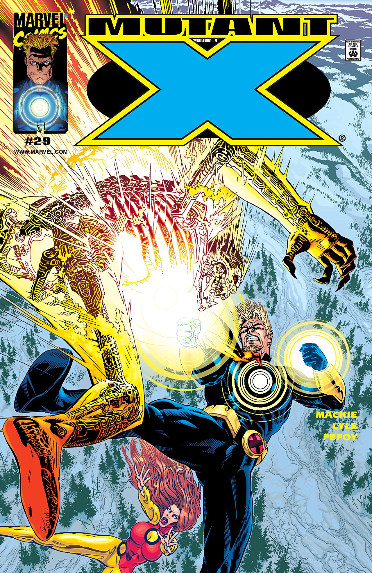 Mutant X (1998) #29 cover