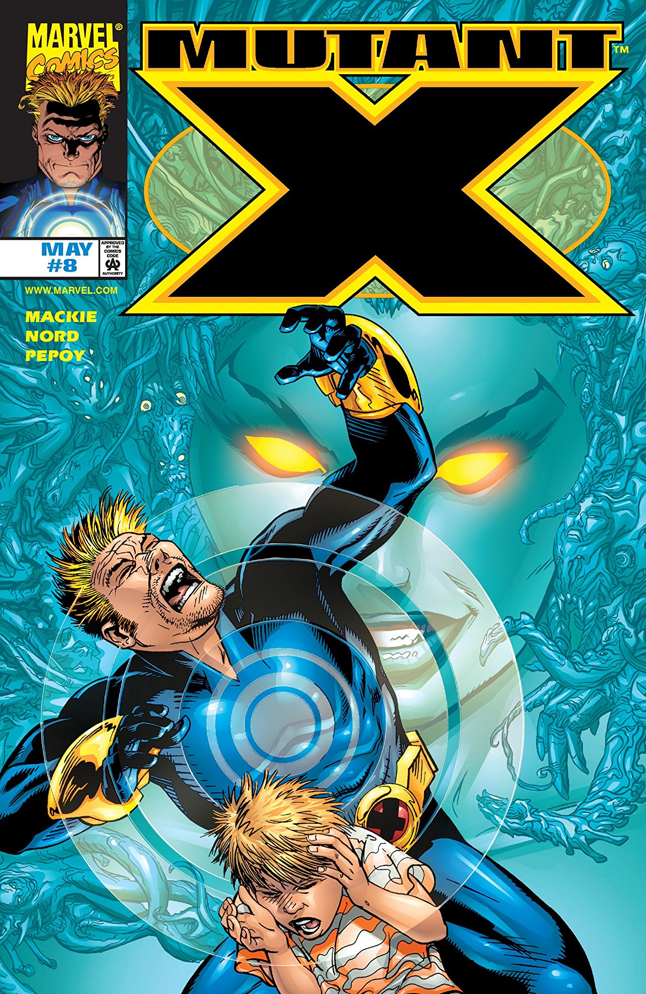 Mutant X (1998) #8 cover