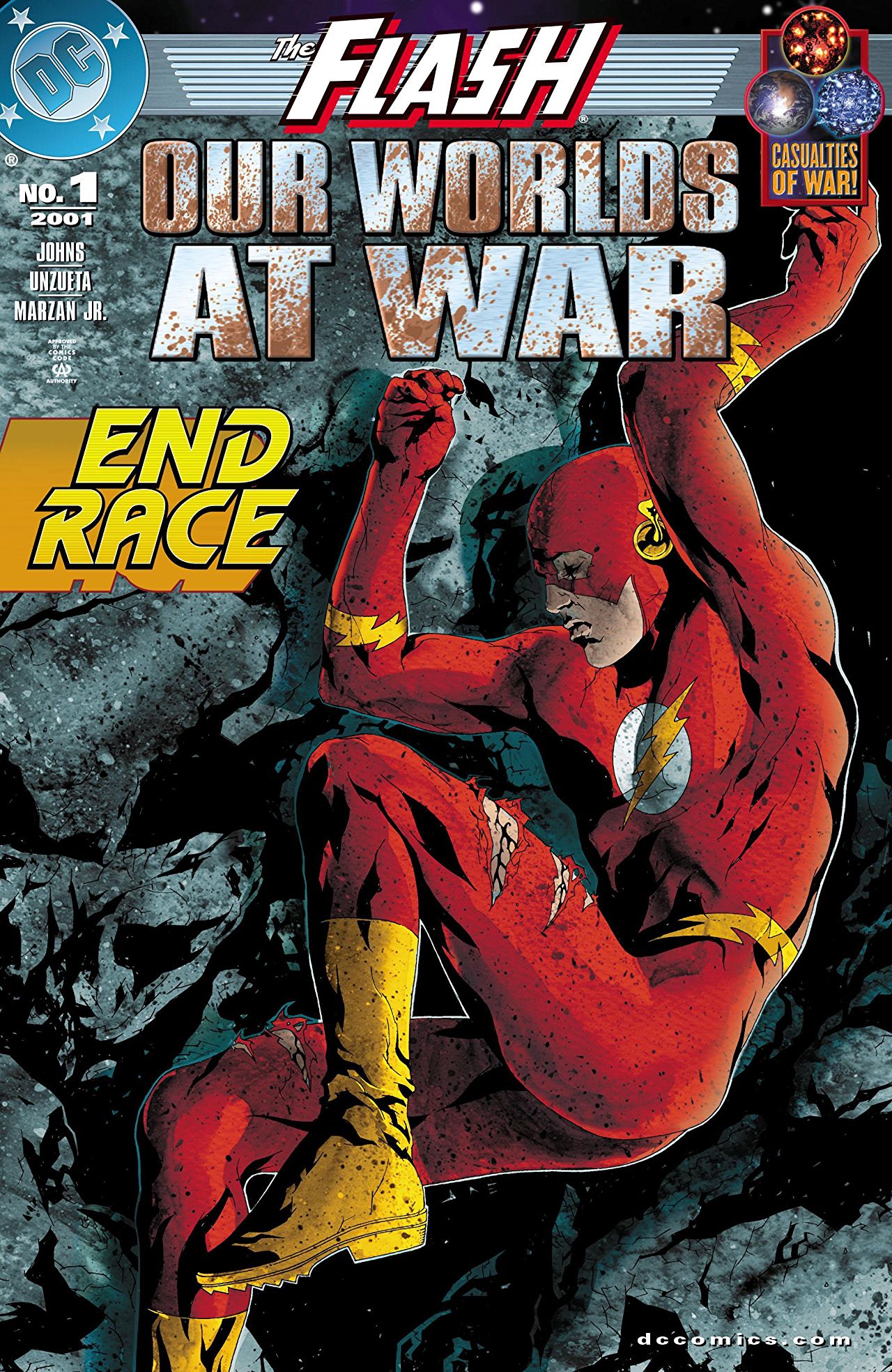 Flash: Our Worlds at War (2001) #1