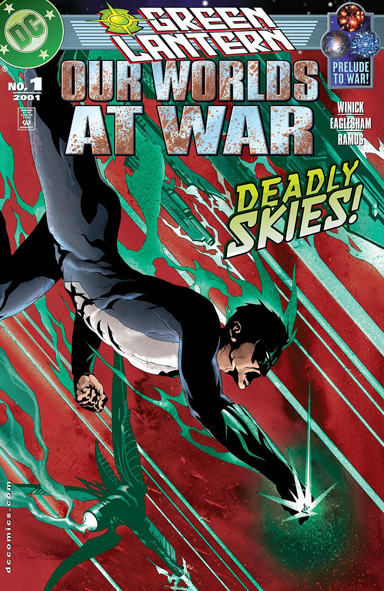 Green Lantern: Our Worlds at War (2001) #1 cover