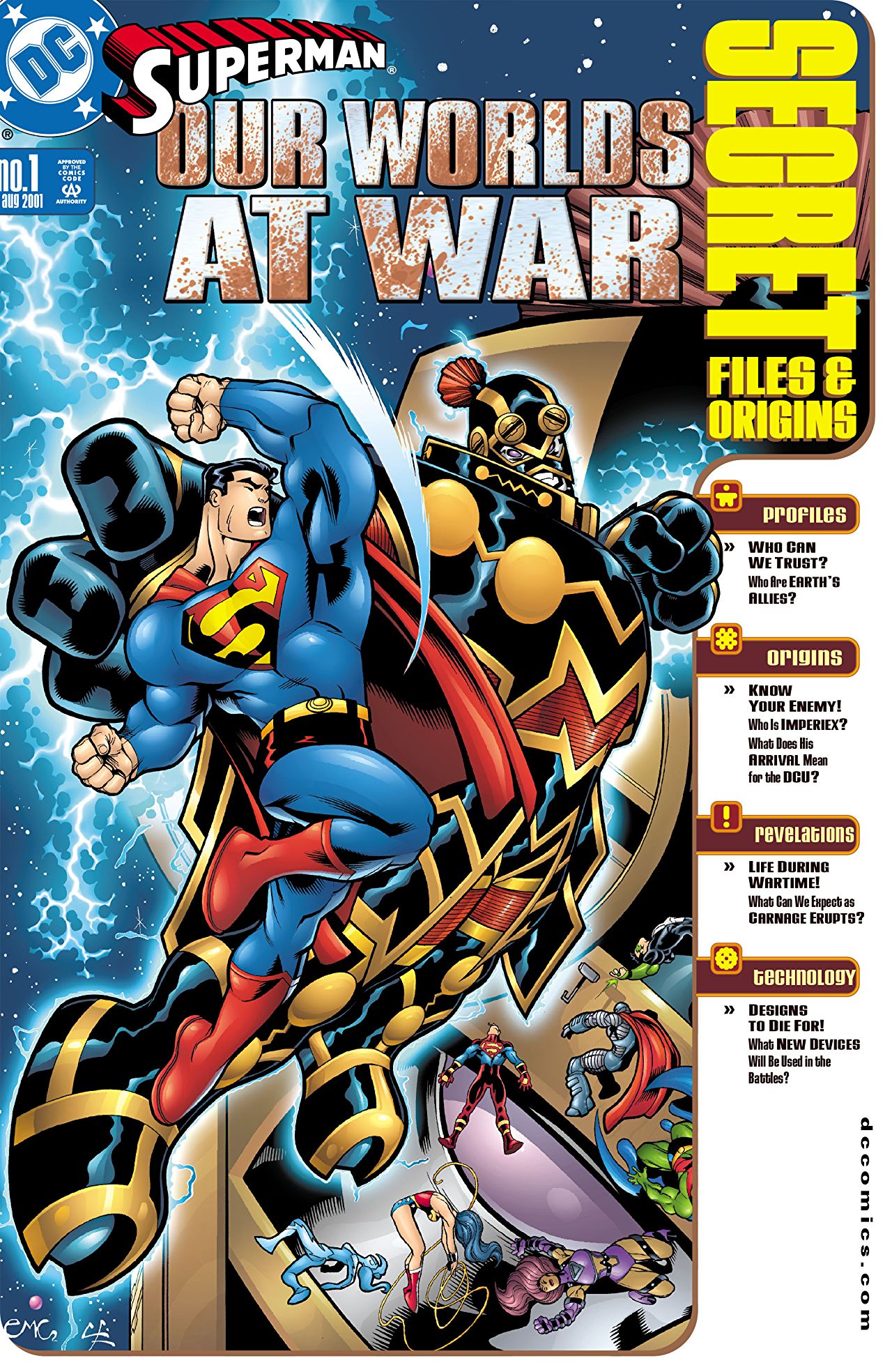 Superman: Our Worlds at War Secret Files (2001) #1