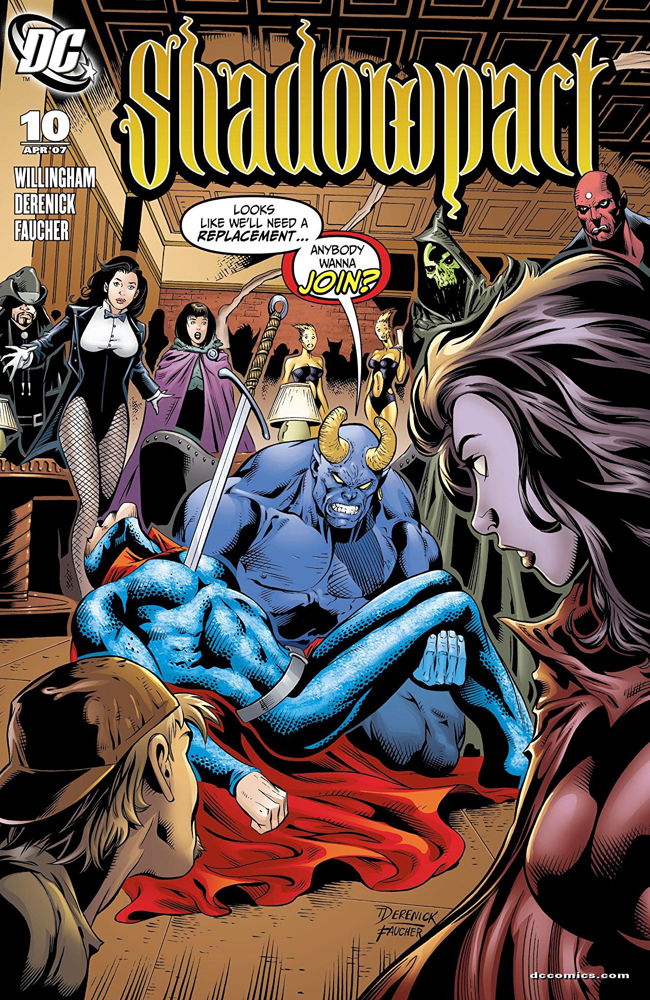 Shadowpact (2006) #10 cover
