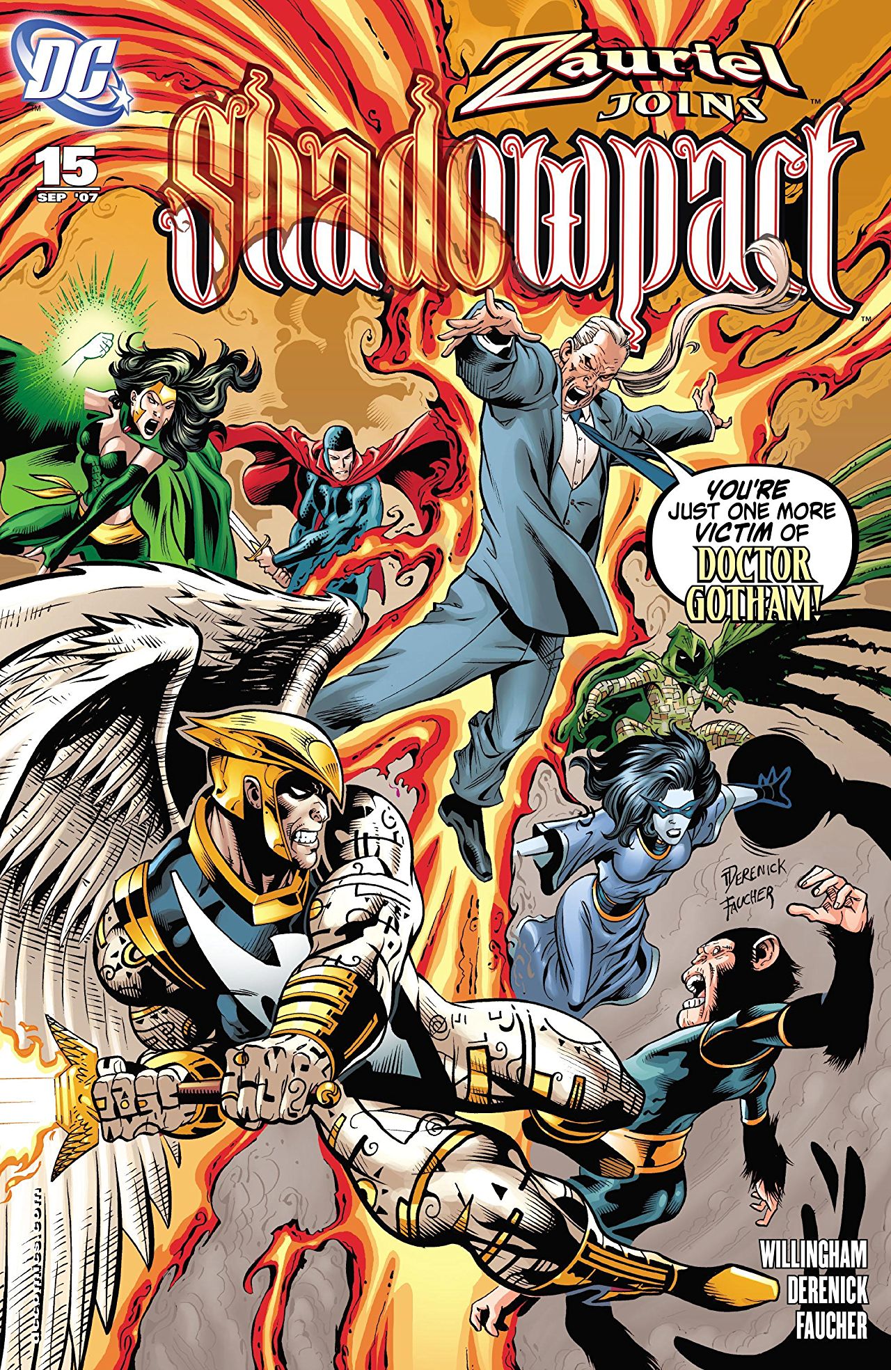 Shadowpact (2006) #15 cover