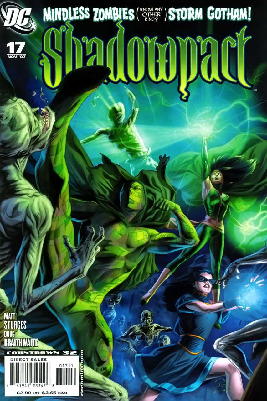 Shadowpact (2006) #17 cover