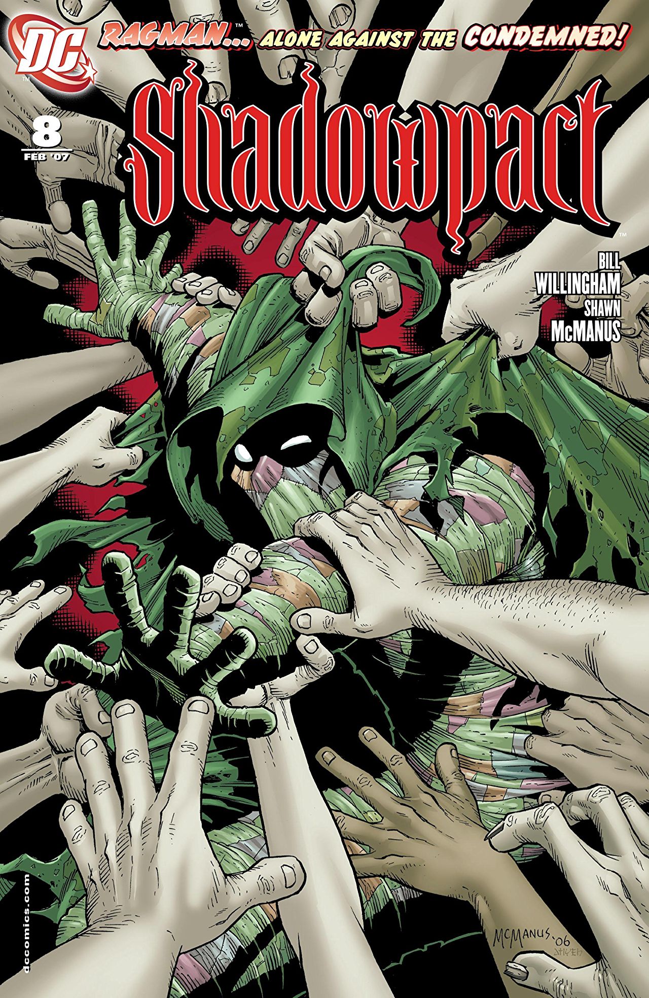 Shadowpact (2006) #8 cover