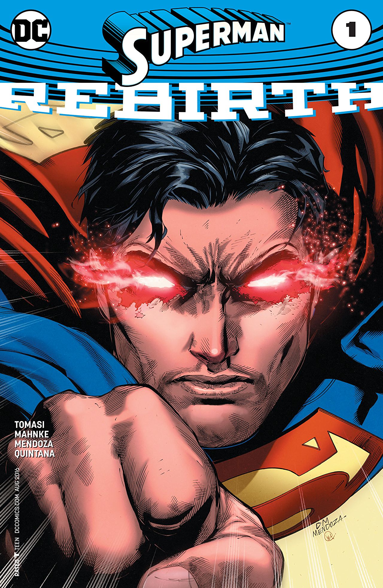 Superman: Rebirth (2016) #1 cover