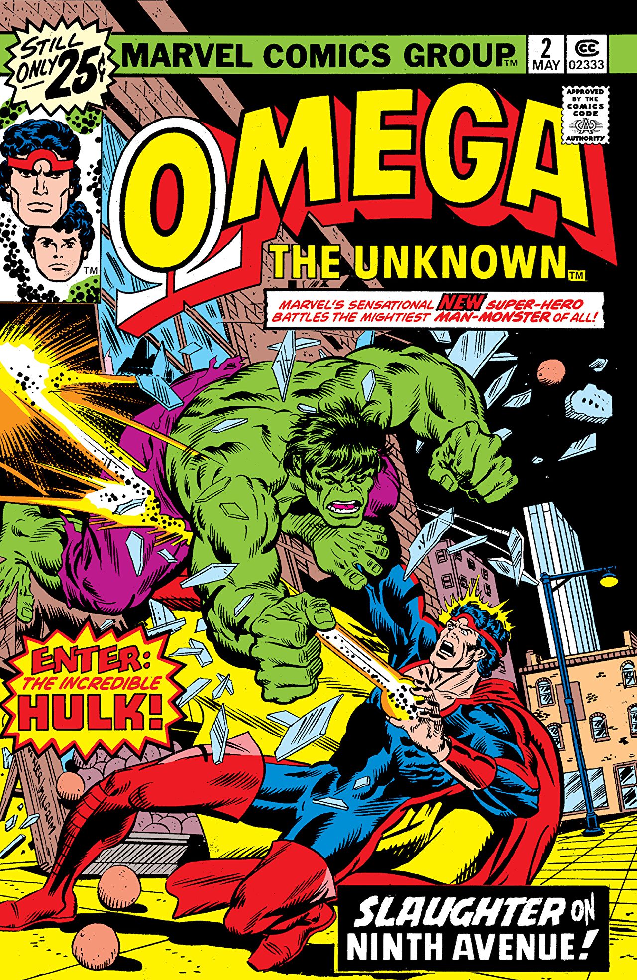 Cover of Omega the Unknown #2