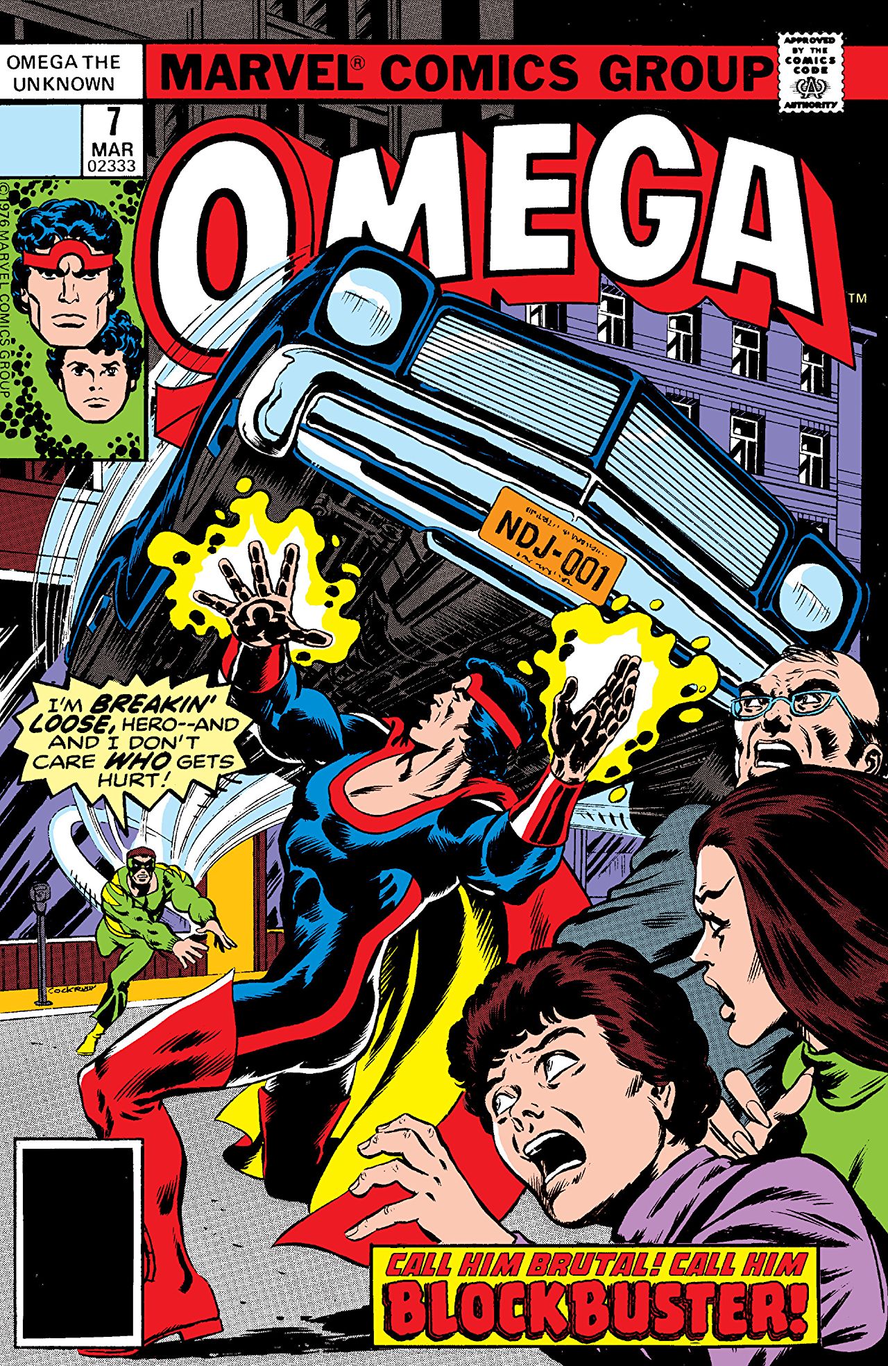 Cover of Omega the Unknown #7