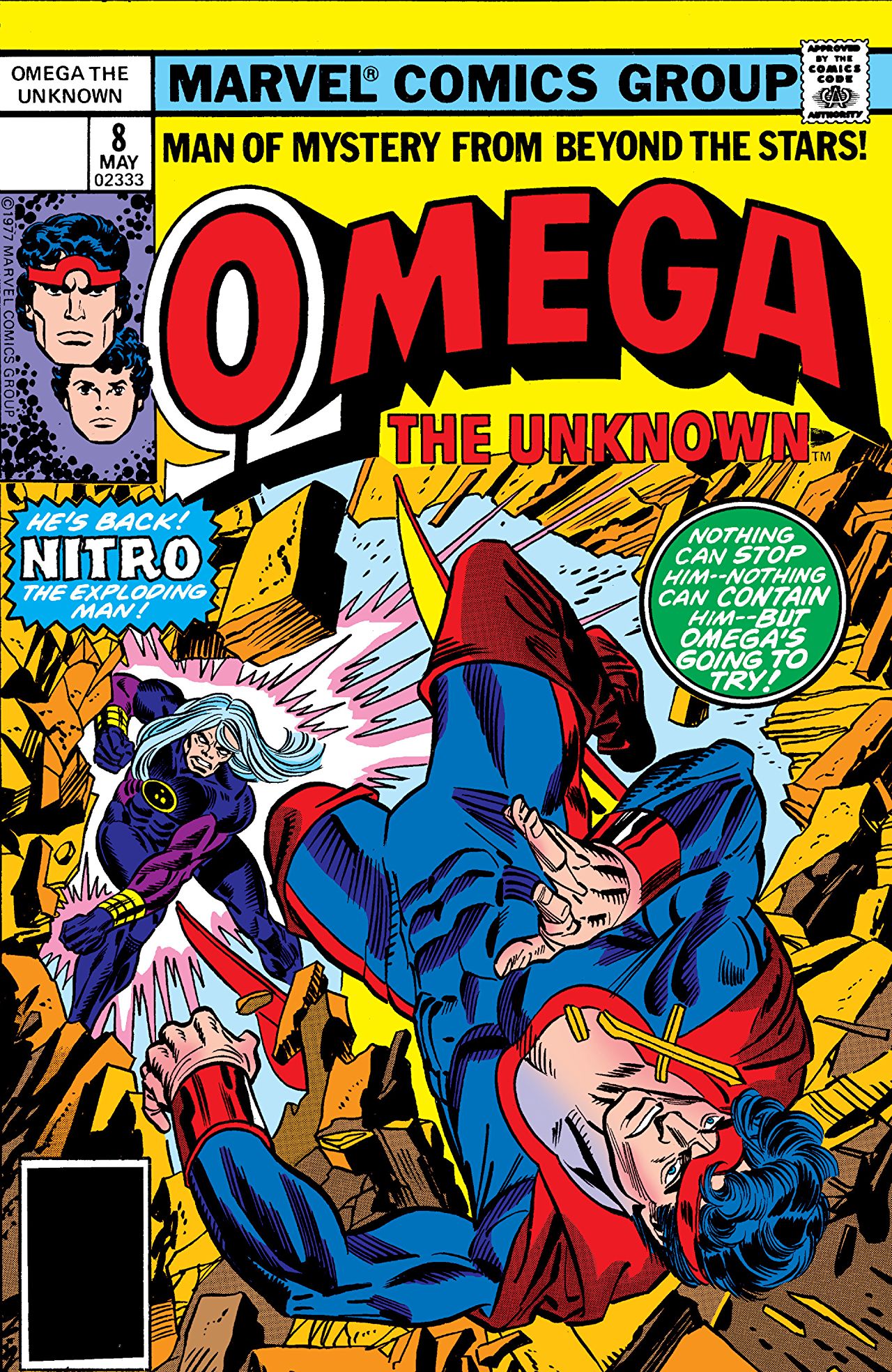 Cover of Omega the Unknown #8