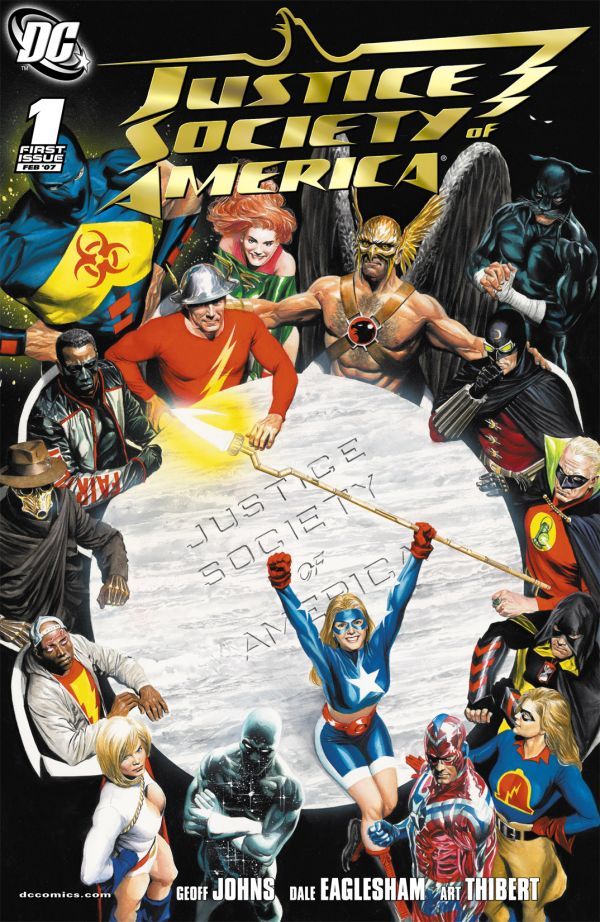 Justice Society of America (2007) #1 cover