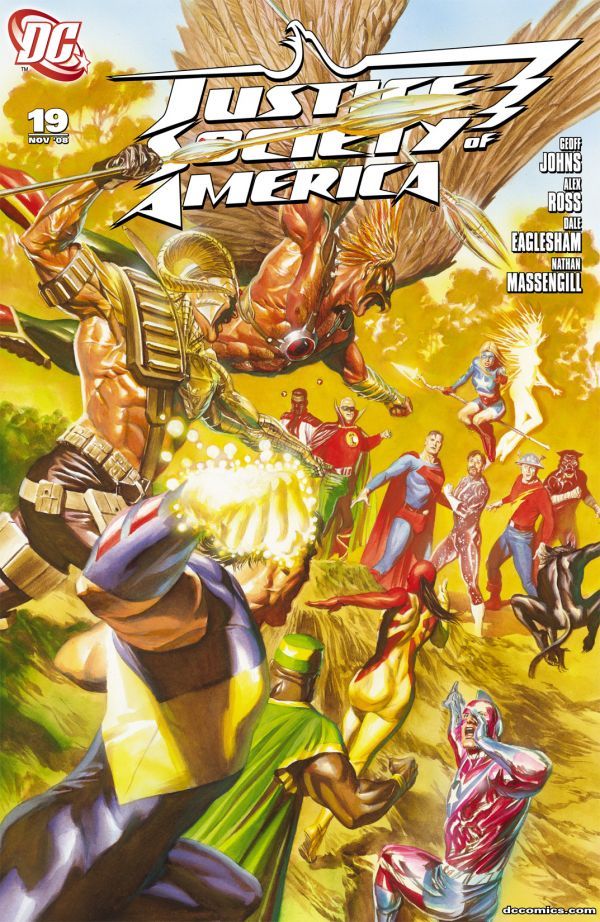 Justice Society of America (2007) #19 cover