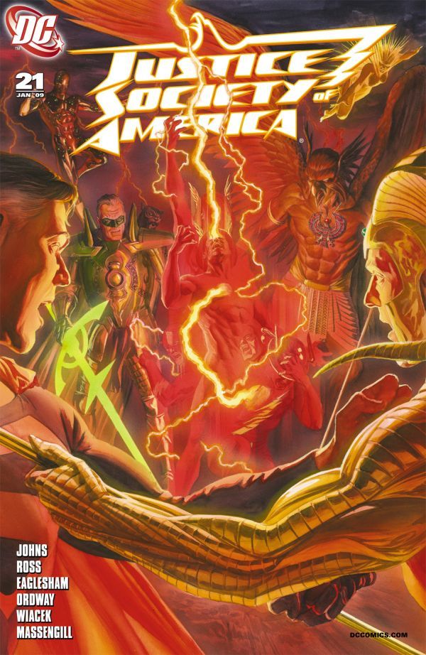 Justice Society of America (2007) #21 cover