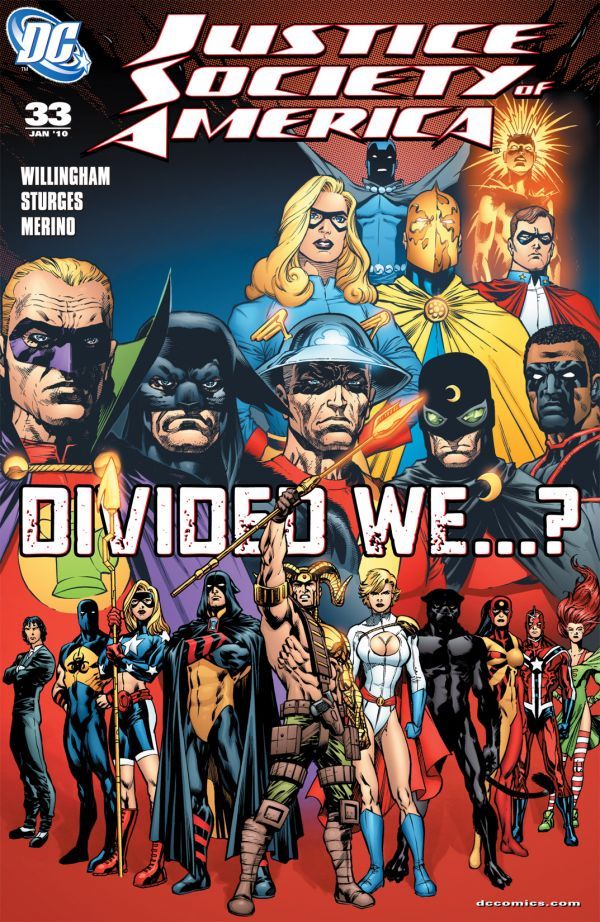 Justice Society of America (2007) #33 cover