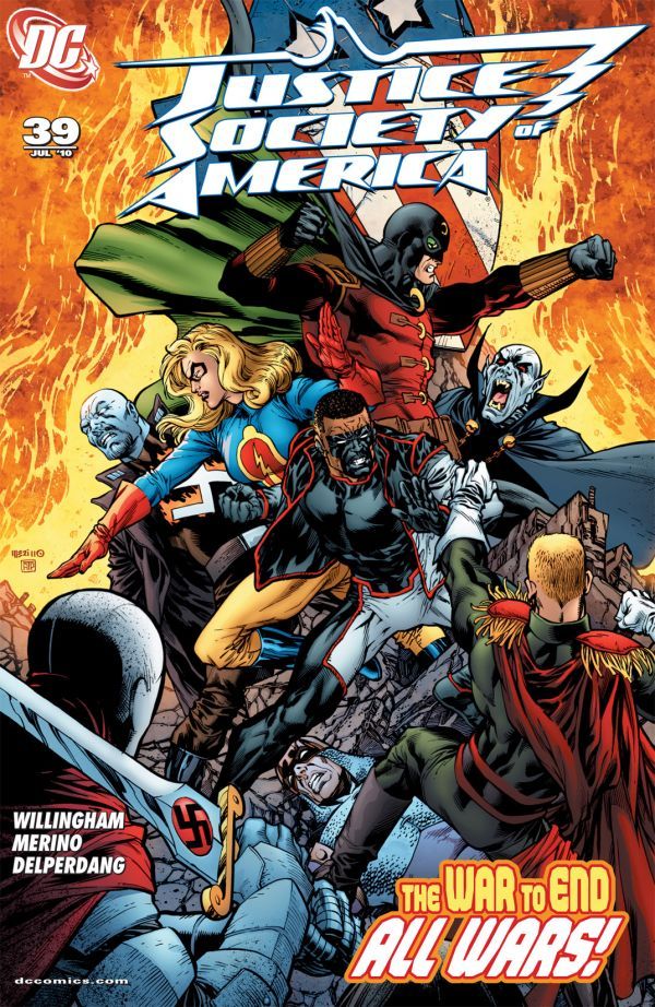 Justice Society of America (2007) #39 cover