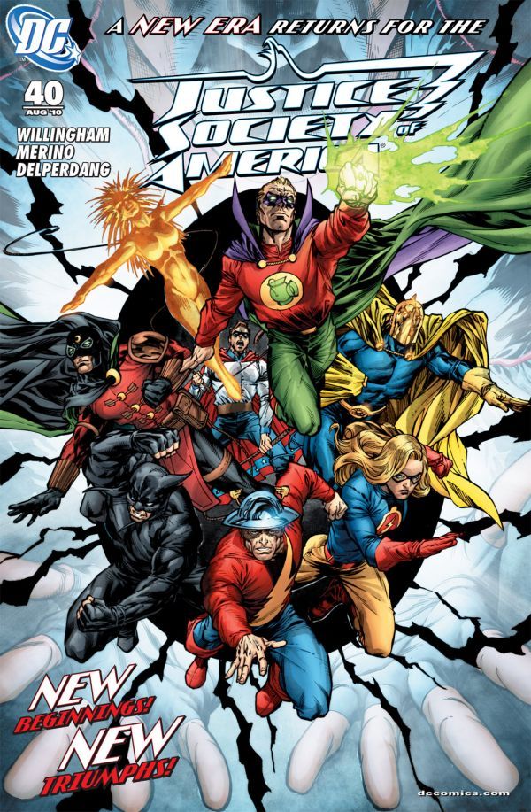 Justice Society of America (2007) #40 cover