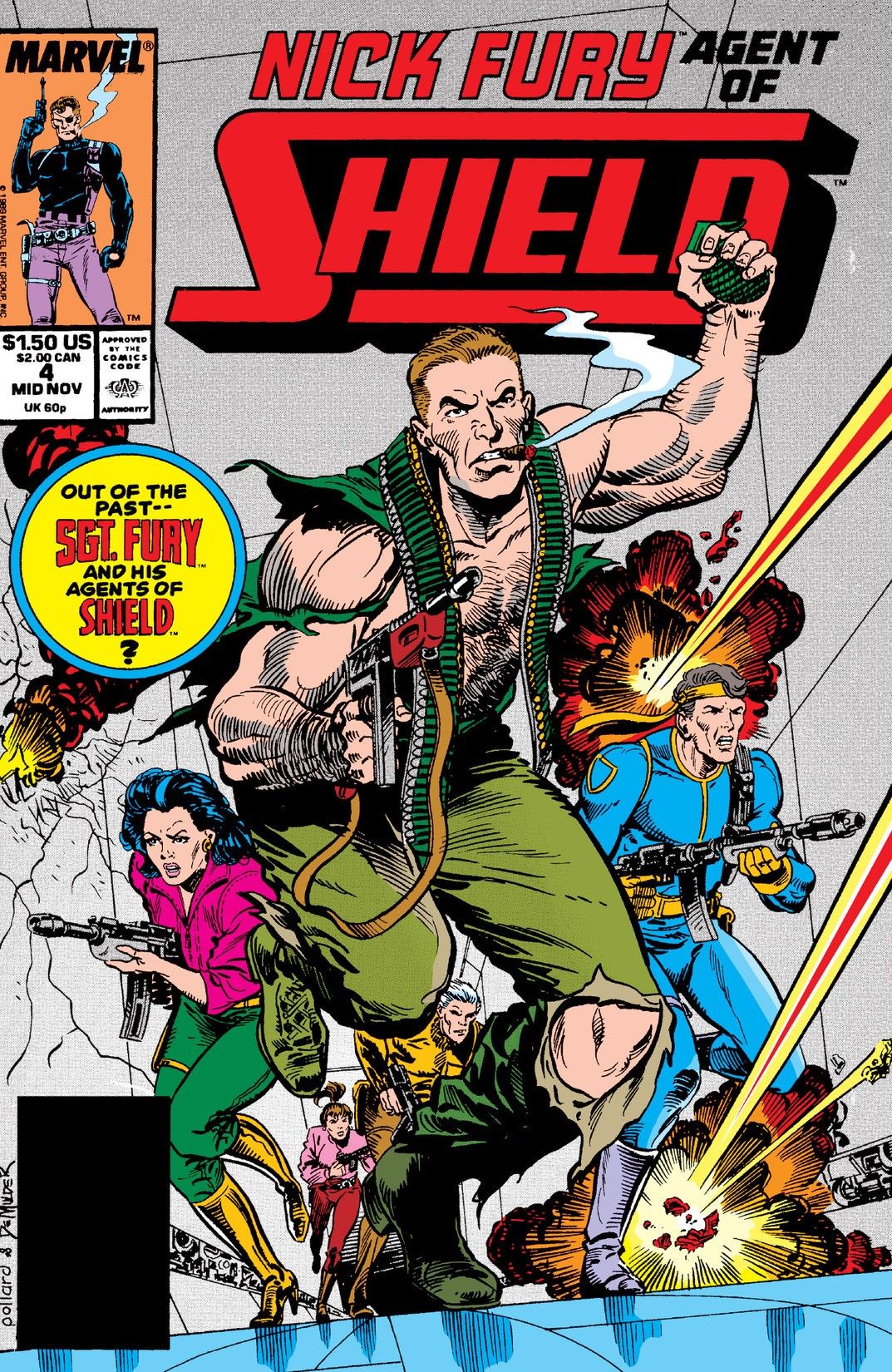 Nick Fury, Agent of S.H.I.E.L.D. #4 cover