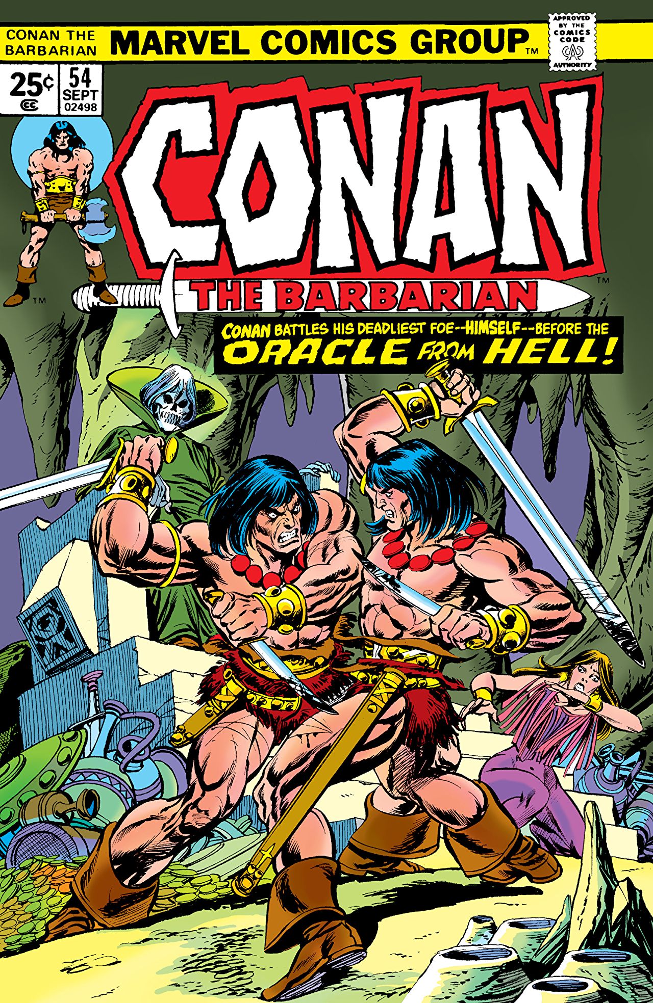 Conan the Barbarian #54 cover
