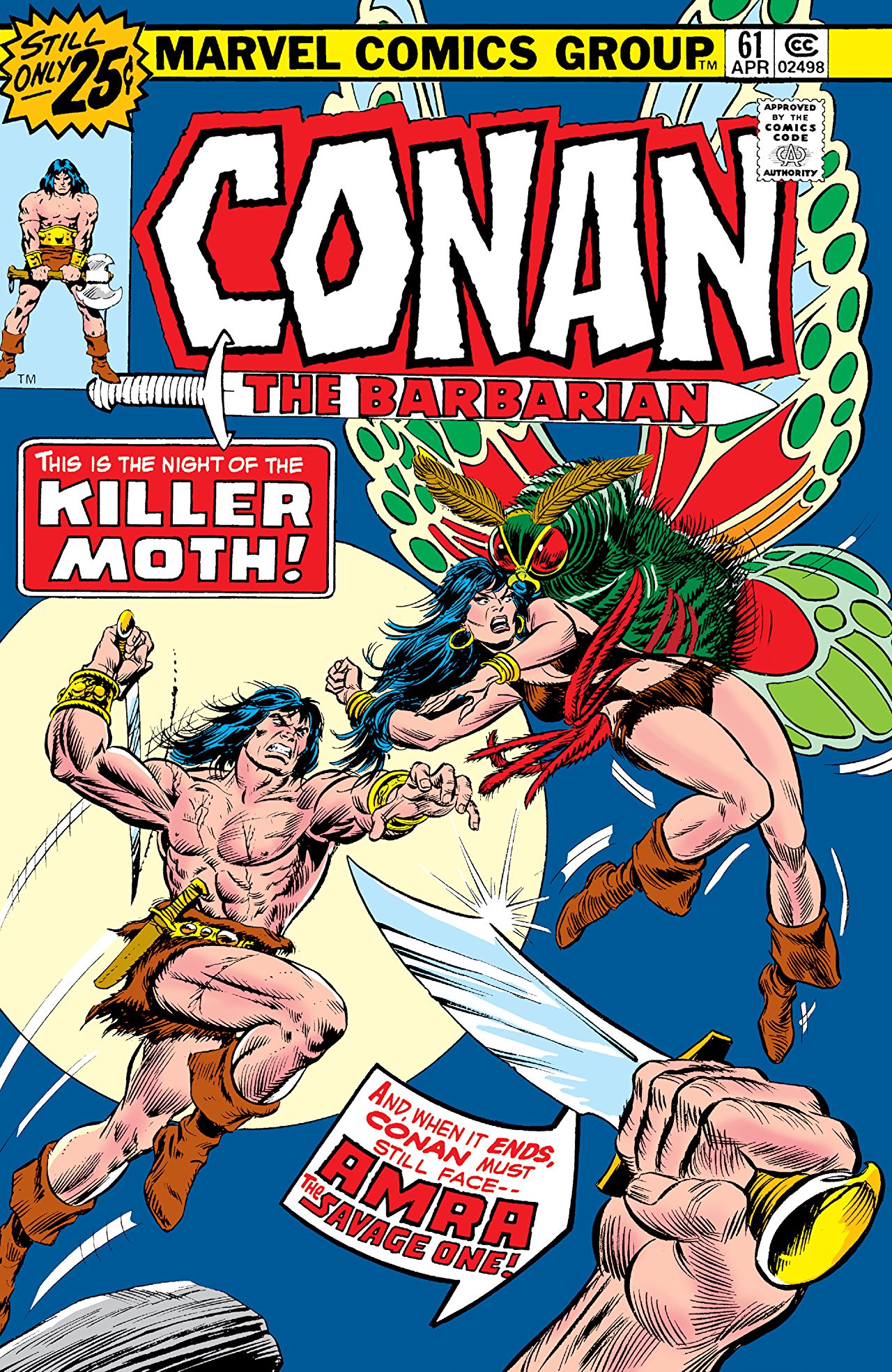 Conan the Barbarian #61 cover