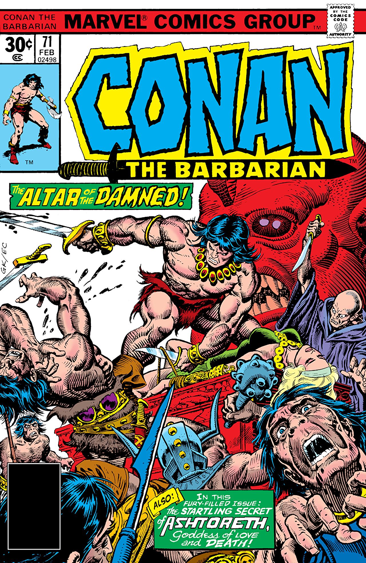 Conan the Barbarian (1970) #71