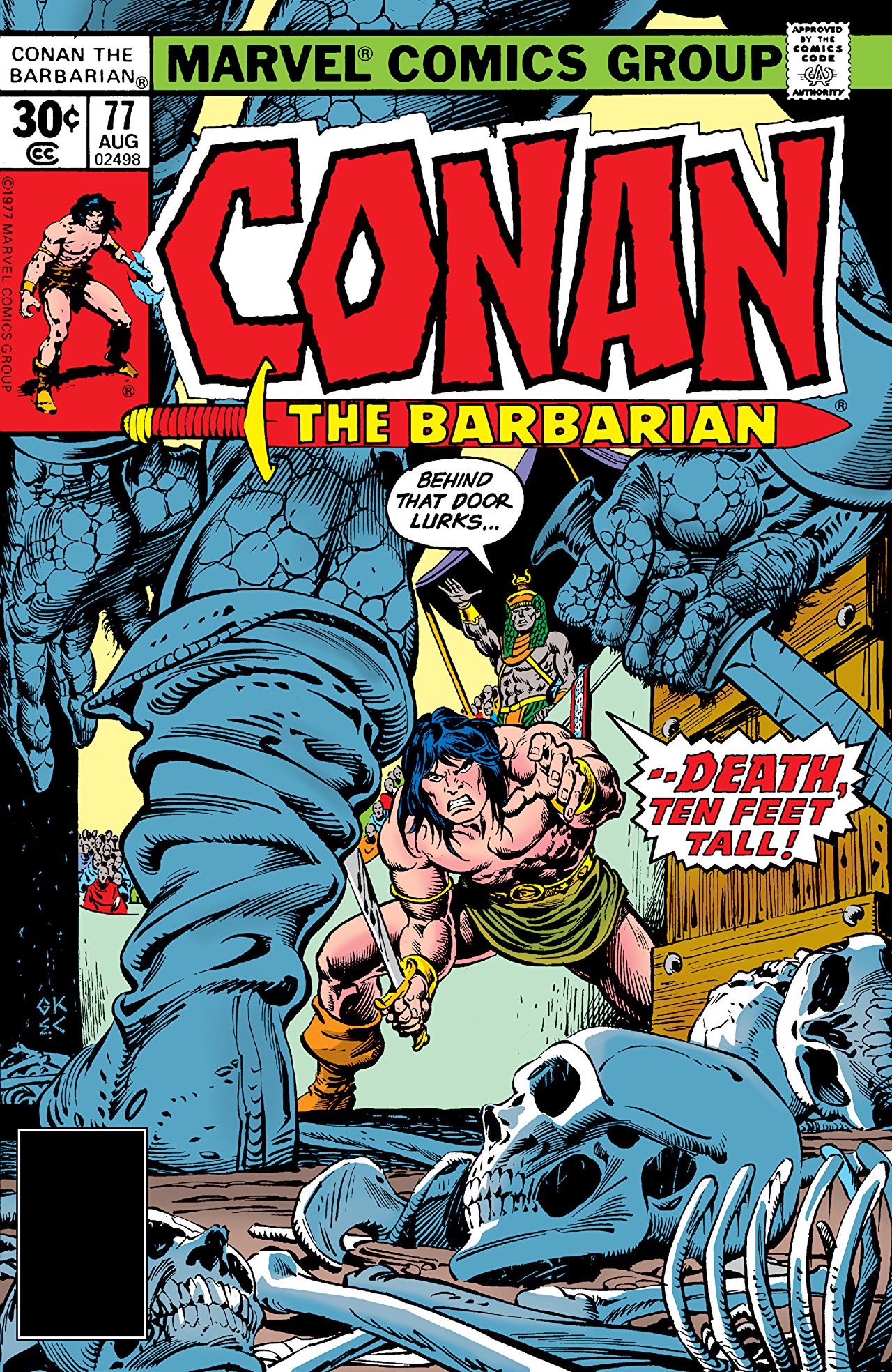Conan the Barbarian #77 cover