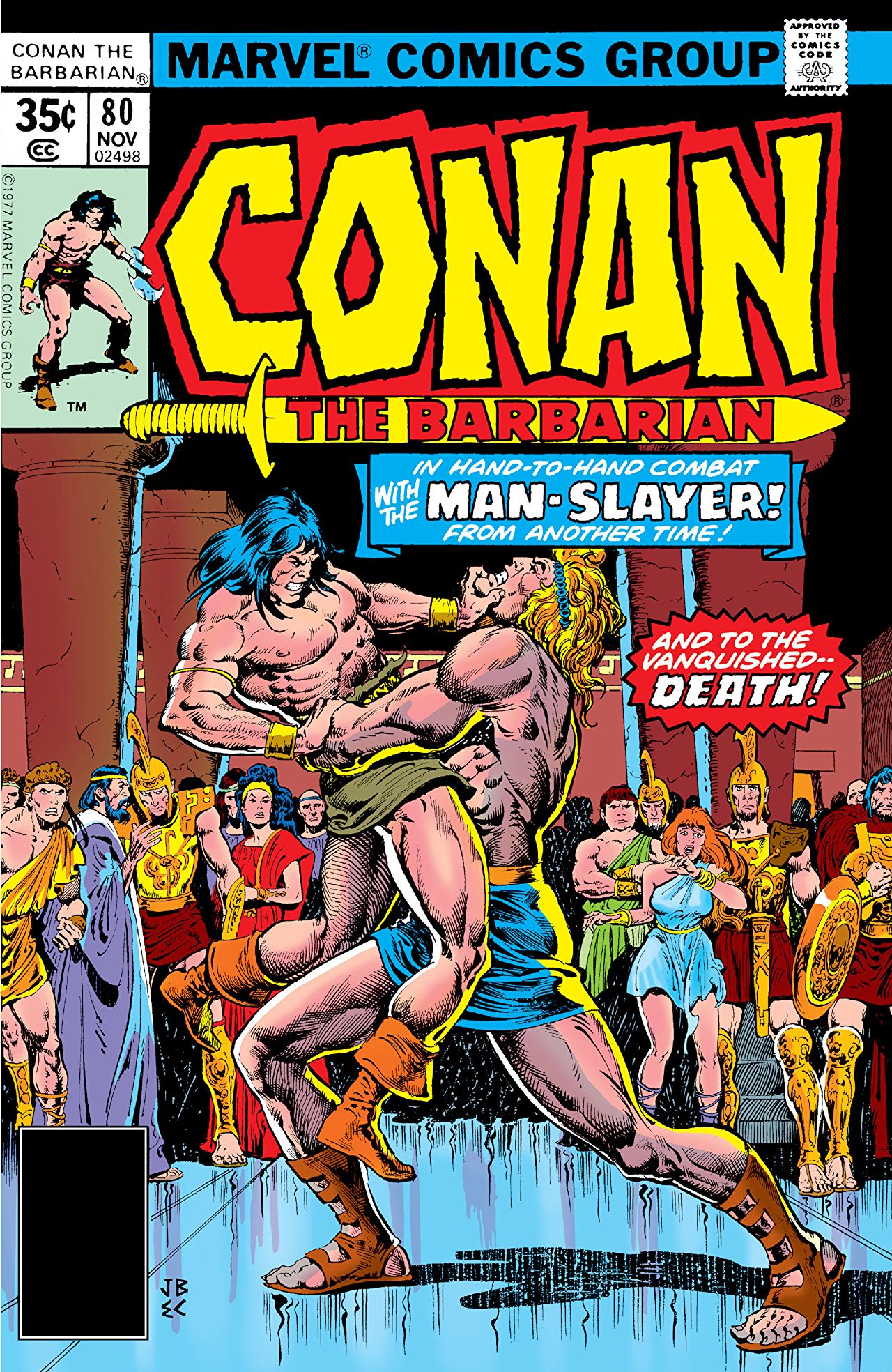 Conan the Barbarian #80 cover