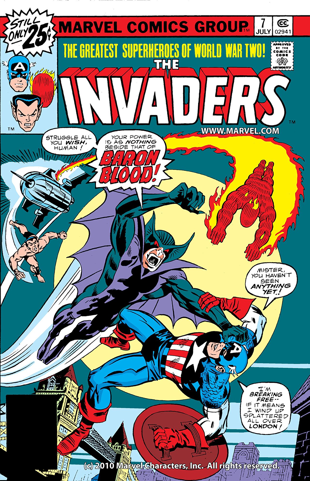 The Invaders (1975) #7 cover