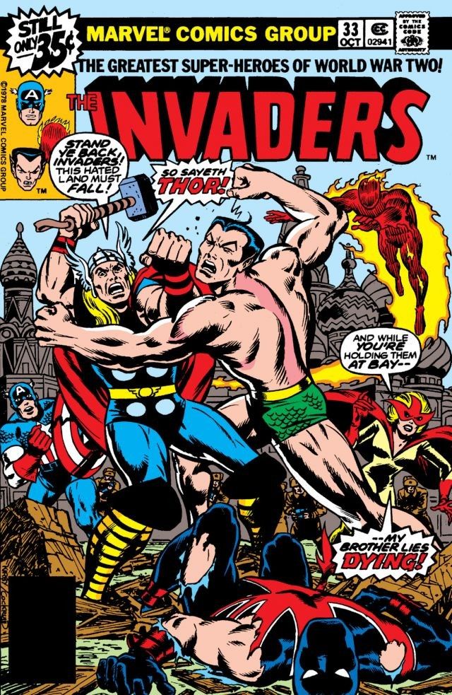 The Invaders (1975) #33 cover