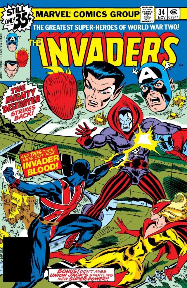 The Invaders (1975) #34 cover