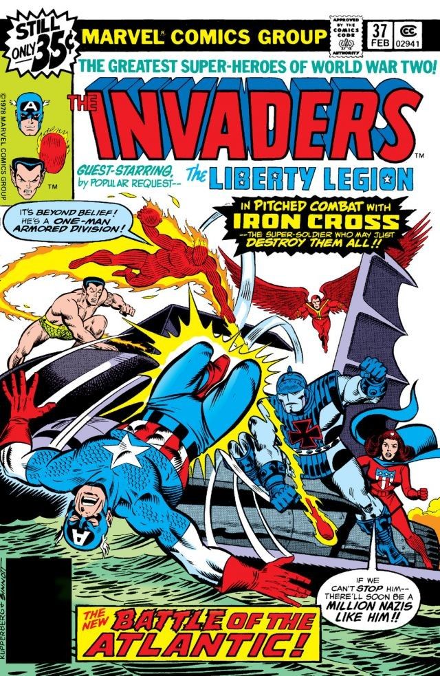 The Invaders (1975) #37 cover