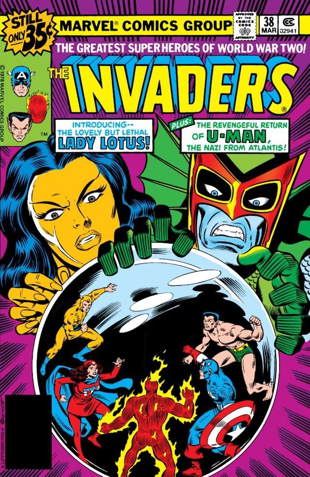 The Invaders (1975) #38 cover