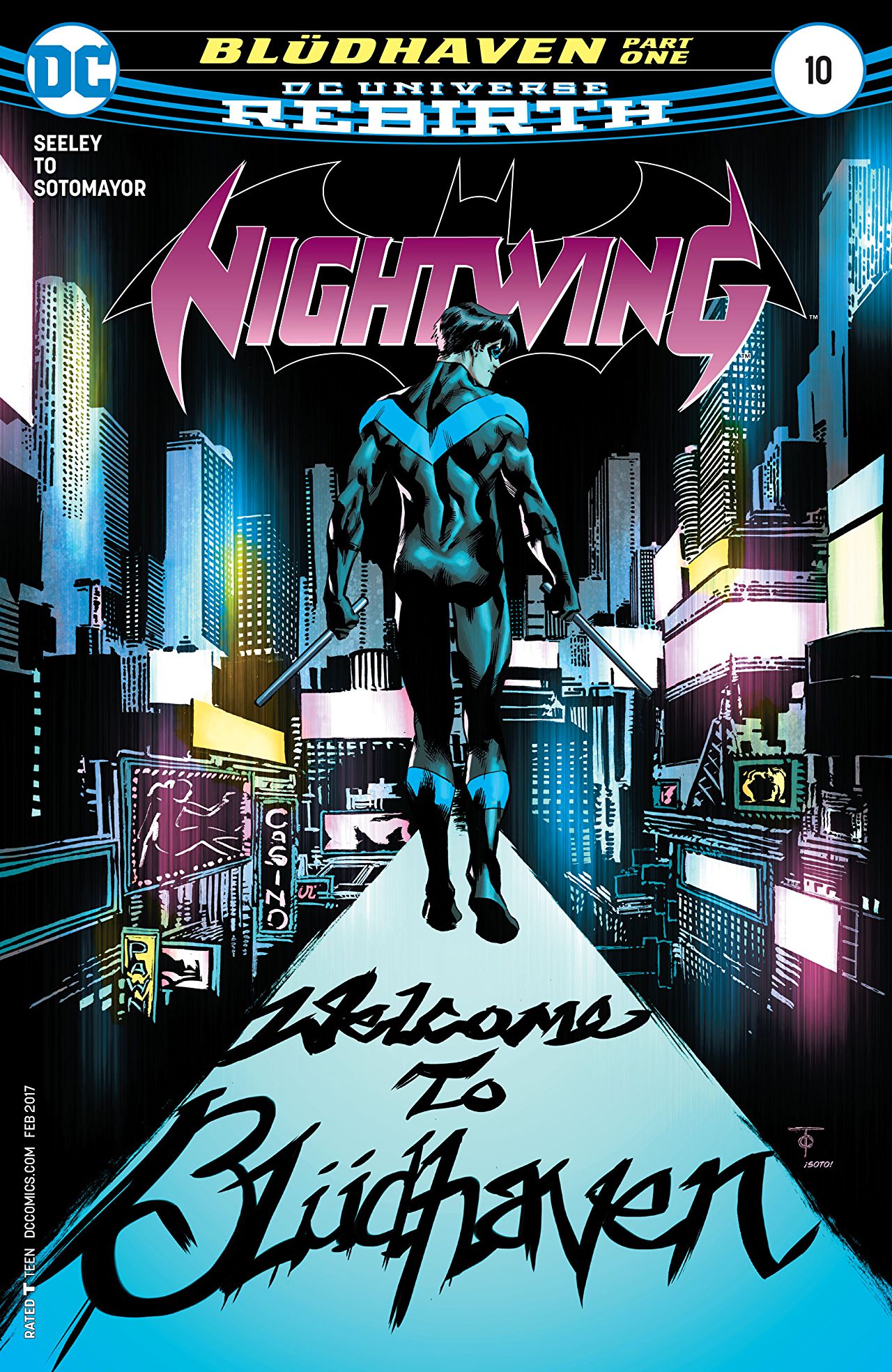 Nightwing (2016) #10 cover