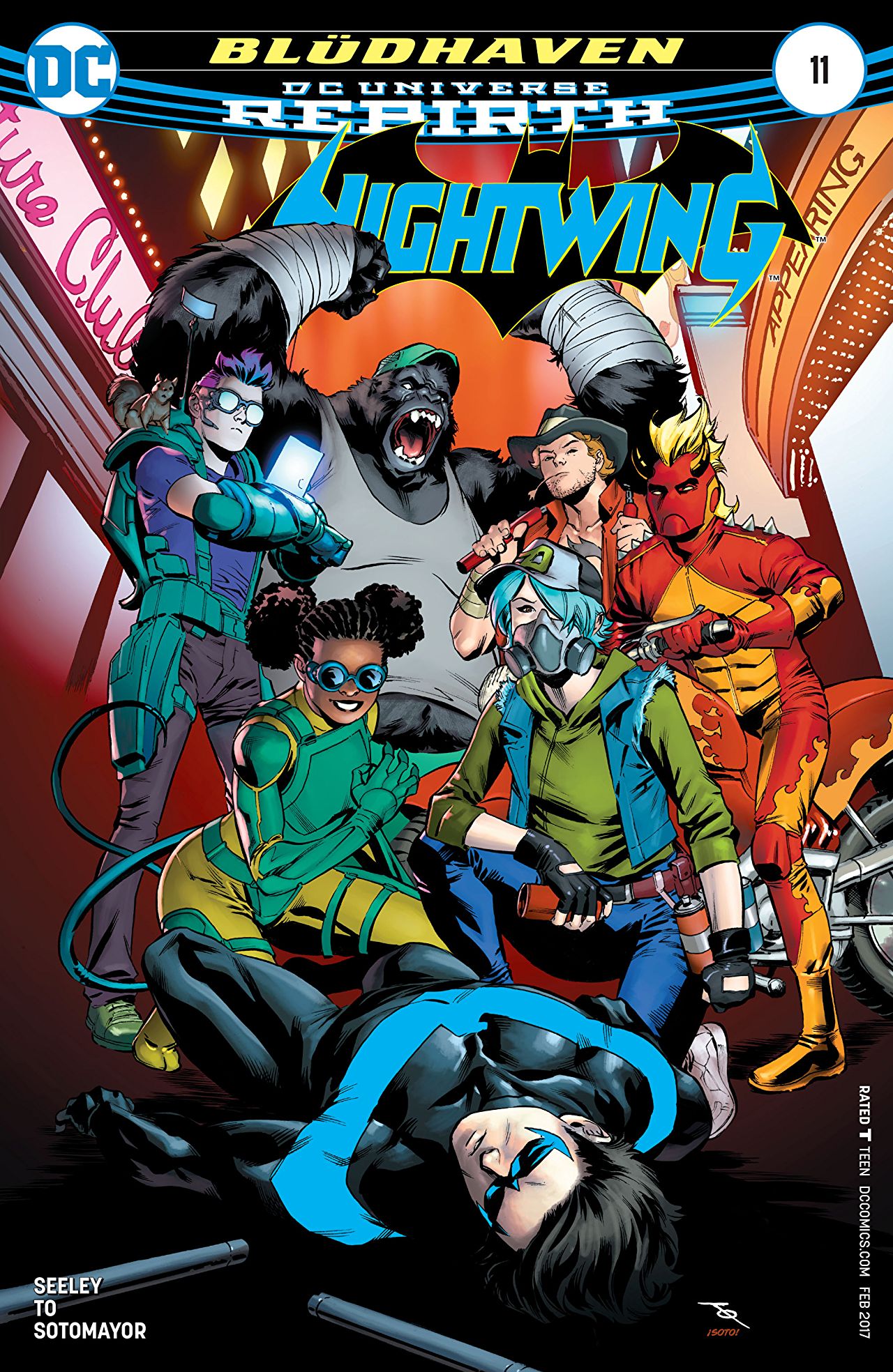 Couverture : Nightwing (2016) #11