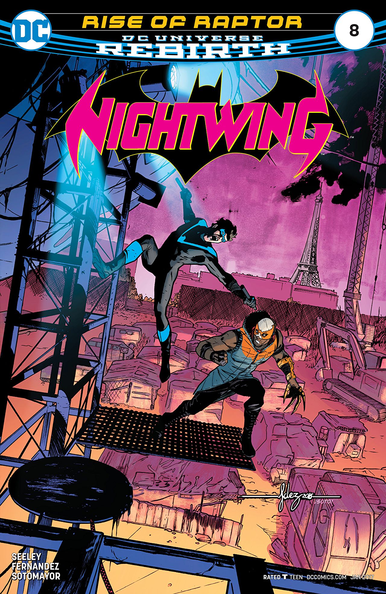 Couverture : Nightwing (2016) #8