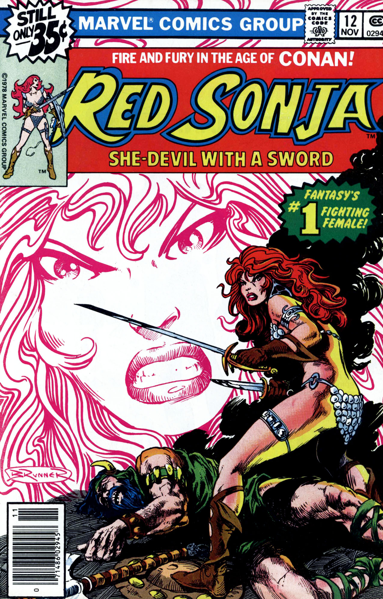 Cover of Red Sonja #12