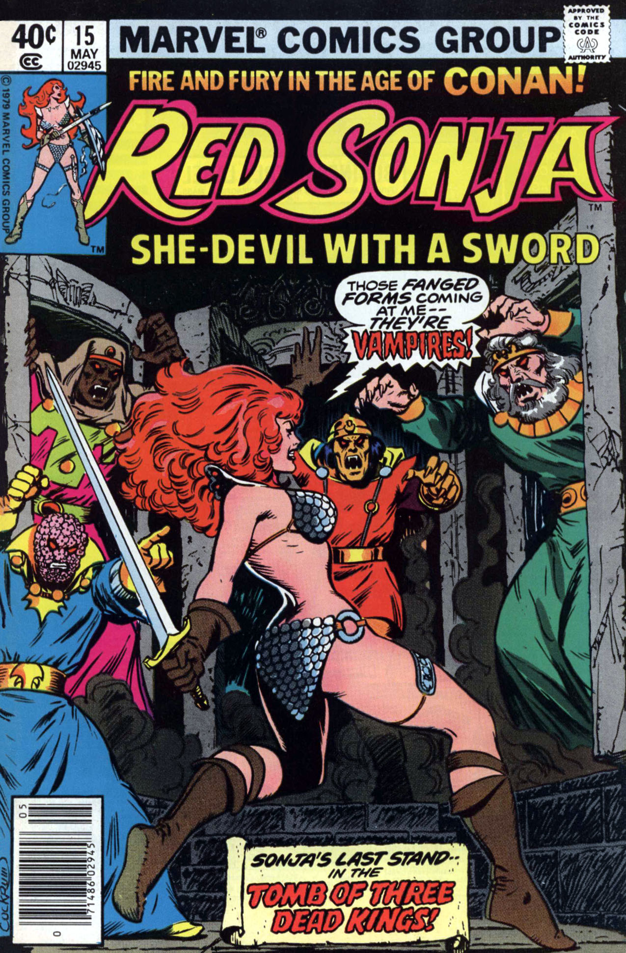Cover of Red Sonja #15