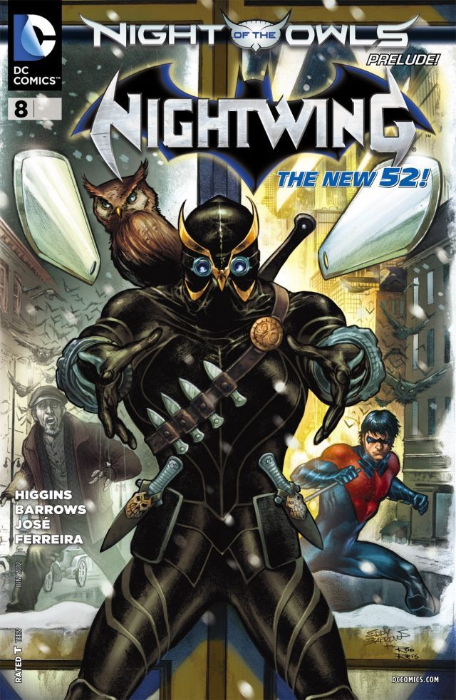 Nightwing (2011) #8 cover