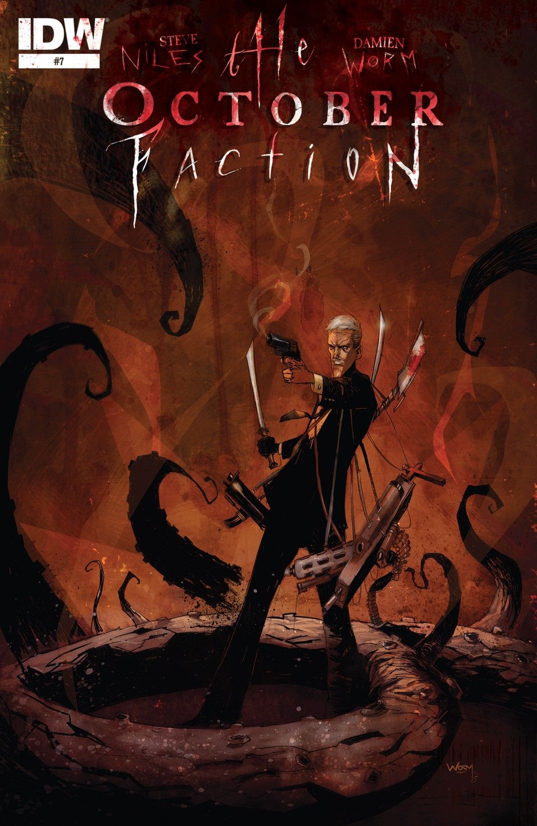 The October Faction (2014) #7 cover
