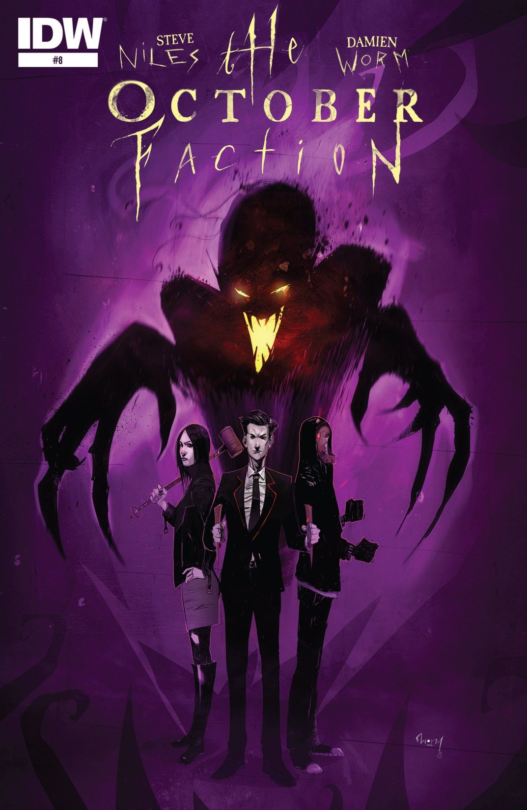 The October Faction (2014) #8 cover