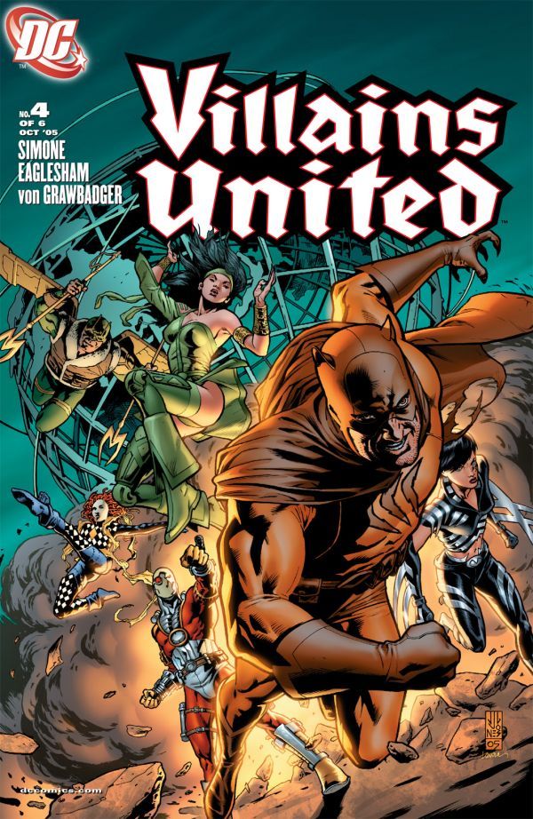 Cover of Villains United #4