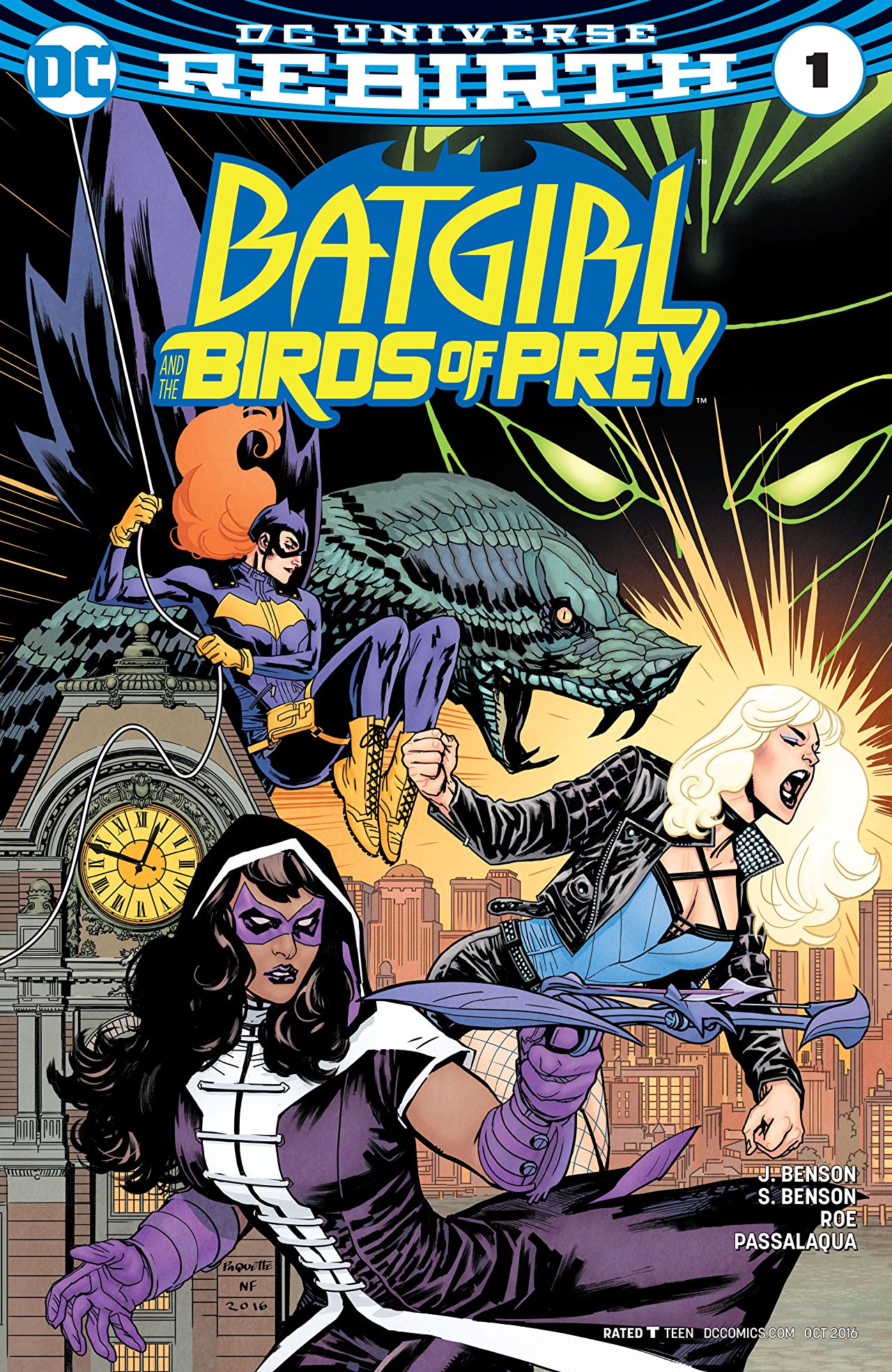 Batgirl and the Birds of Prey (2016) #1