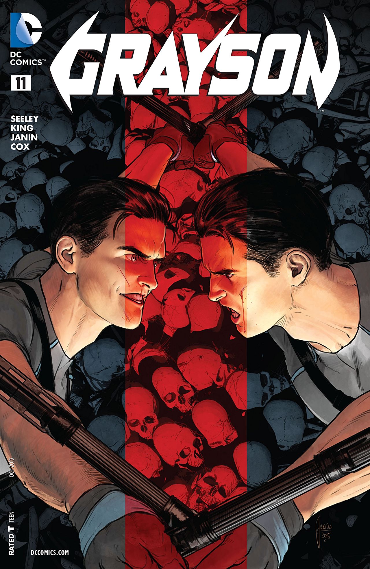 Grayson (2014) #11 cover